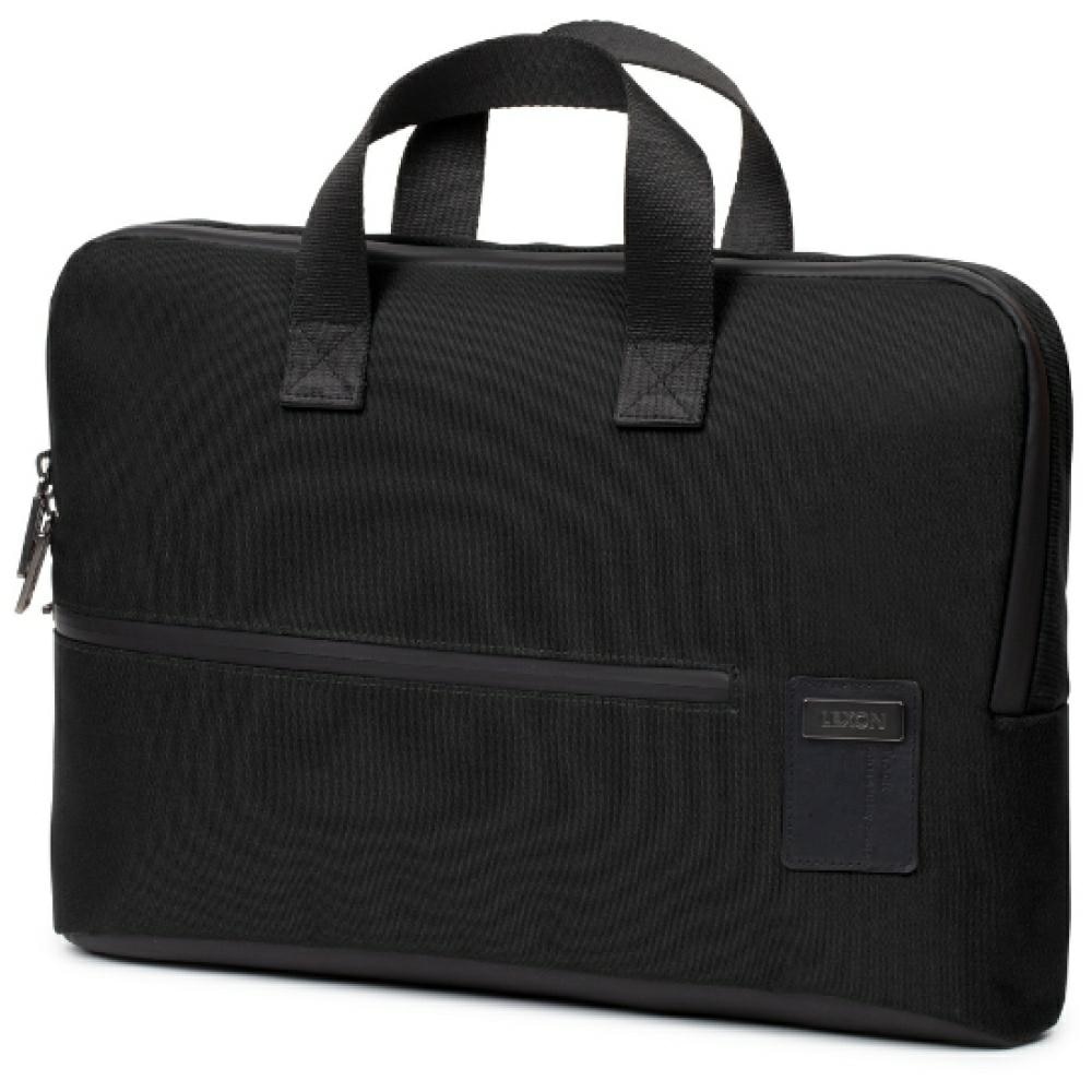 Geanta laptop Lexon Track Envelope compatibila cu laptop 15 inch, 40 x 4 x 28 cm, Negru