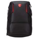Rucsac pentru laptop pentru jocuri MSI Urban Raider, plasa captusita cu acces rapid, exterior usor din poliester, se potriveste cu laptopuri de pana la 17 inchi, rezistent la apa, IPX-2 mediu