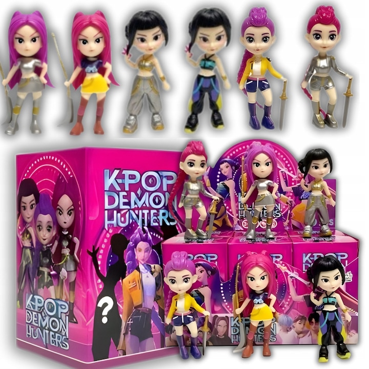 Set de figurine K-Pop Demon Hunters, Another, plastic, certificat CE, 3 ani+