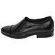 Pantofi barbati eleganti din piele naturala GKR233N - Marimea 45 Negru