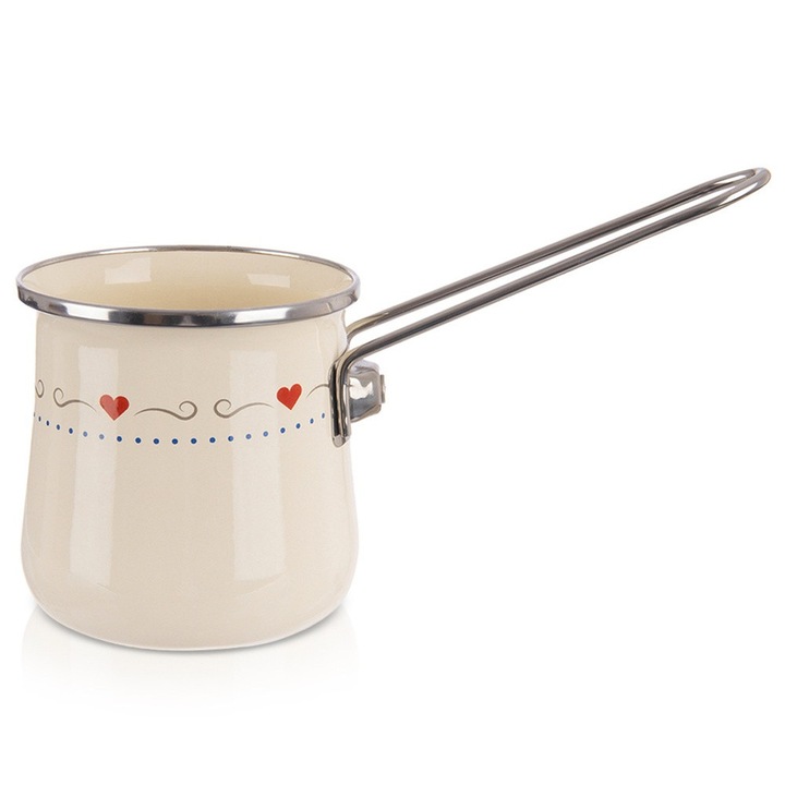 Ibric de cafea, Artemis, 600 ml, crem, 22x10x10 cm