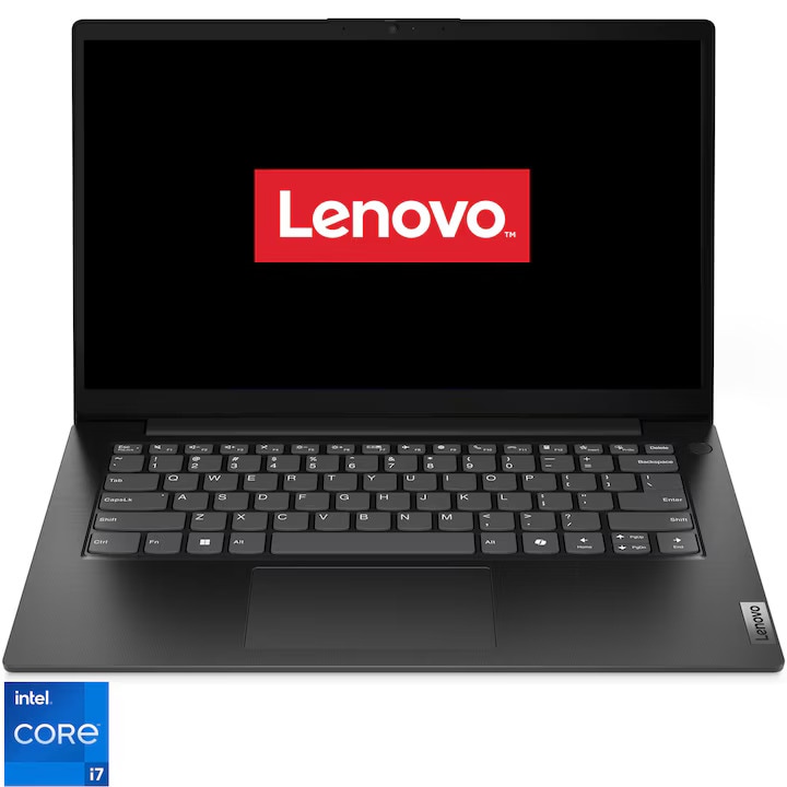 Laptop Lenovo V14 G5 IRL cu procesor Intel® Core i7-13620H pana la 4.90 GHz, 14" FHD, 32GB DDR5, 512GB SSD, Intel® UHD Graphics, No OS
