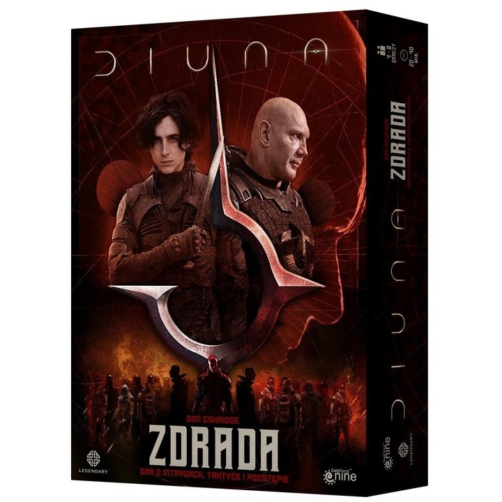 Diuna: Zdrada, jocuri de societate, REBEL