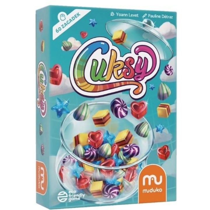 Cuburi, MUDUKO, 60 de provocari, 1+ jucatori, 7-99 ani, 5 minute