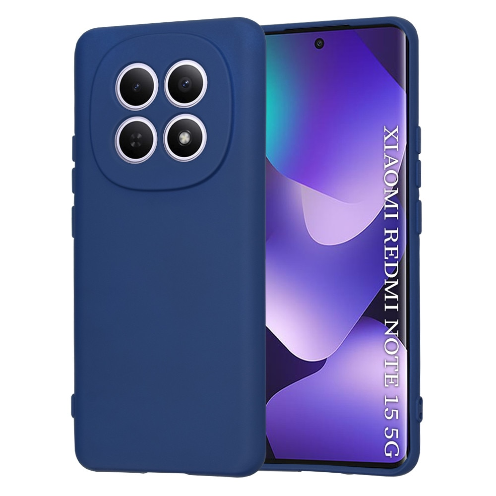 Husa pentru Xiaomi Redmi Note 15 5G / Note 15 4G / Poco M8 5G Techsuit SoftFlex Navy Blue