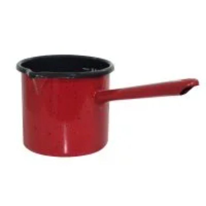 Ibric emailat gradat 600ml, Emailul Medias