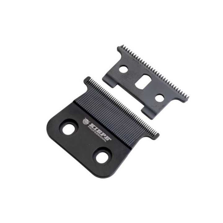 Set 2 Lame de Rezervă Kiepe Mini Booster 6334, Acoperire Grafit, Oțel, Negru