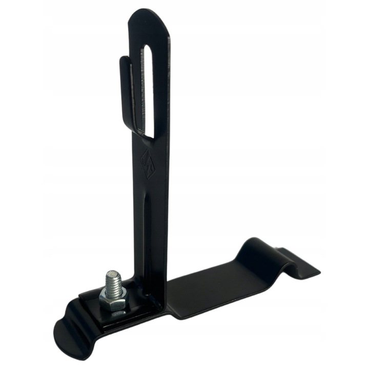 Suport tigla tip Blyskawica Roben, metal, rezistent la coroziune, negru