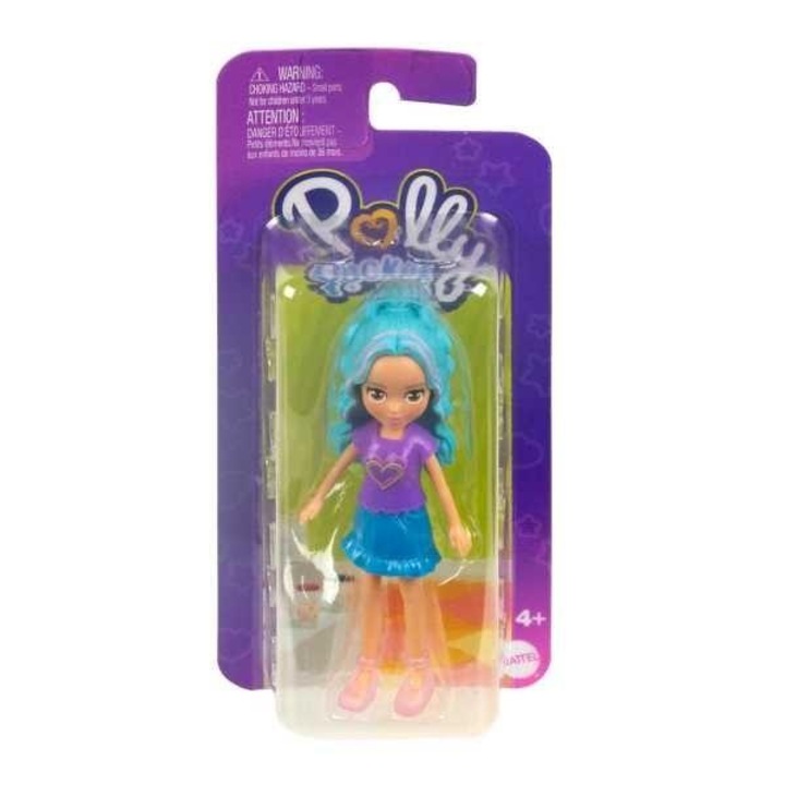 Papusa Polly Pocket, Mattel, 7,5 cm, design unic