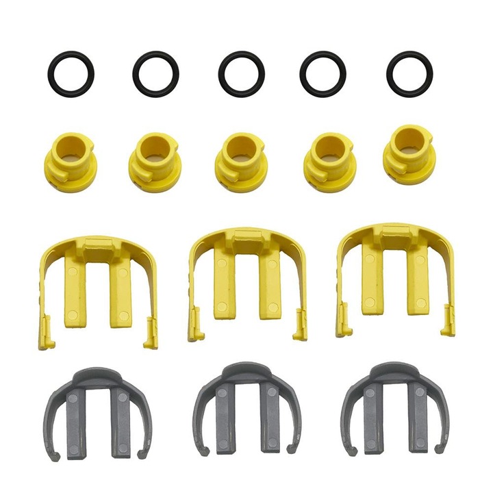 Set 16 buc O-ring pentru aparate de spalat cu presiune Karcher K2-K7, compatibilitate multi-model