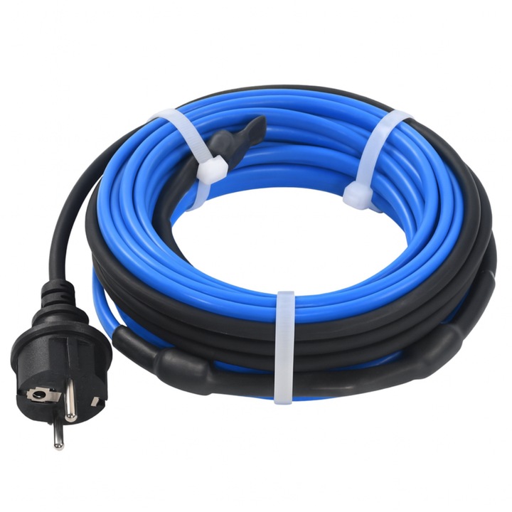 Cablu de incalzire cu termostat ergowave 15 W/m, 2 m, protectie impotriva inghetului