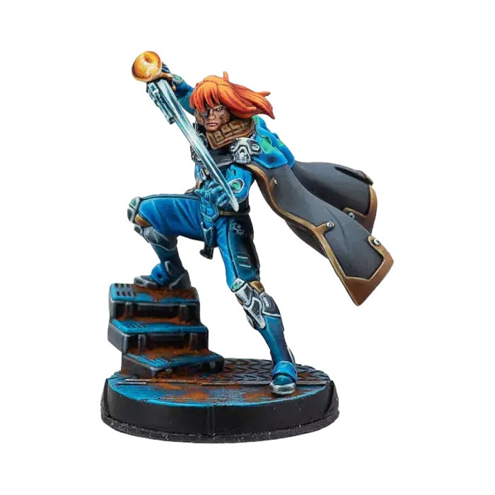 Extensie de joc Infinity, Korsan Corsairs of the Gate Pre-order Exclusive Edition, Corvus Belli, model de asamblat, gri
