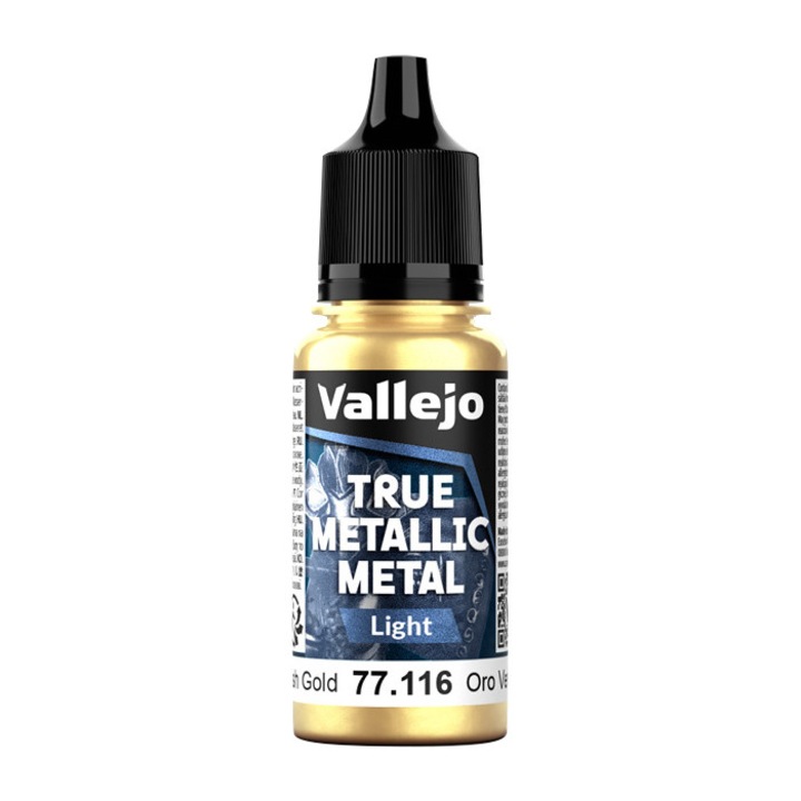 Festék 77116 Világos Zöldes Arany TMM, Vallejo, 18ml