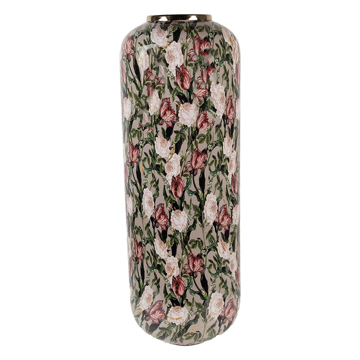 Vaza flori metal multicolor Flowers Ø 25x70 cm