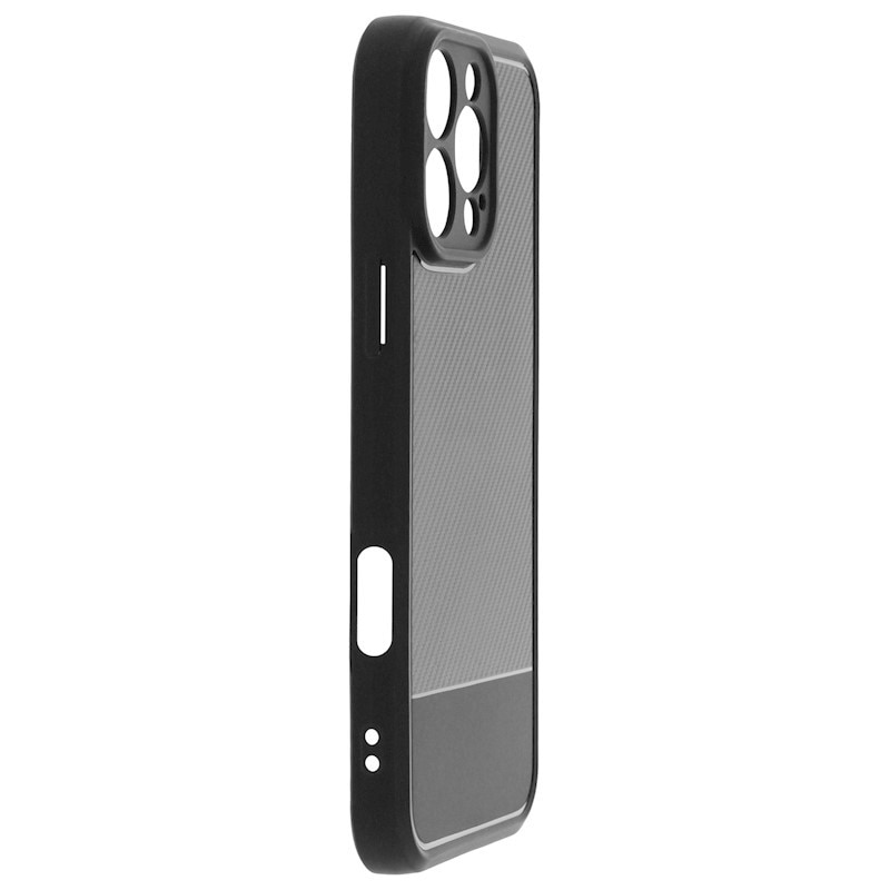 Husa pentru Xiaomi Redmi A5, Simple Carbon, Shockproof, Negru