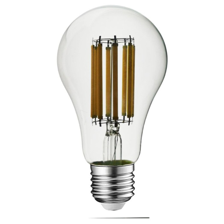 Bec LED Rabalux A60 18W lumina neutră, transparent, E27, 4000K, 70x125mm