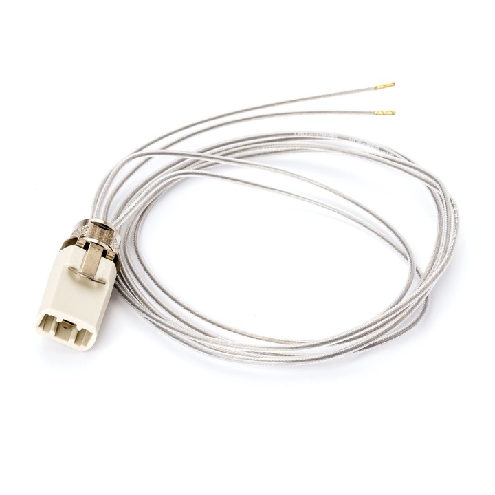 Dulie ceramica pentru soclu G9 filet M10x1 cu cablu lungime 1m ORION