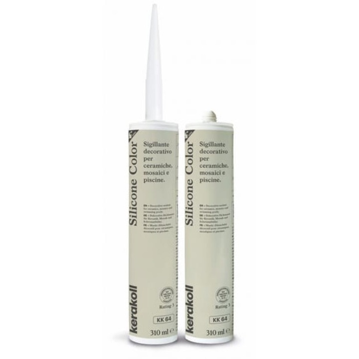 Silicon etansare Kerakoll Silicone Color, KK64, 310 ml, resistent UV