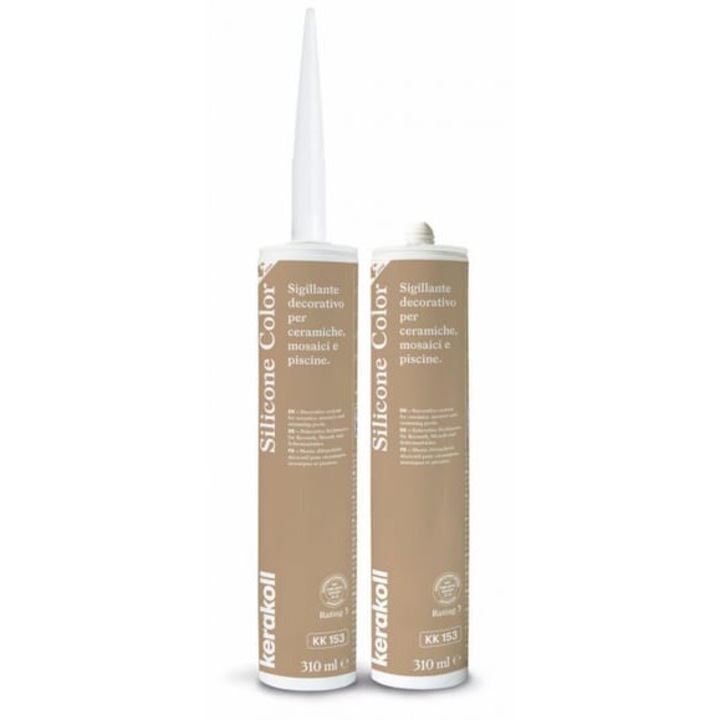 Silicon etansare Kerakoll Silicone Color, KK153, 310 ml, resistent UV