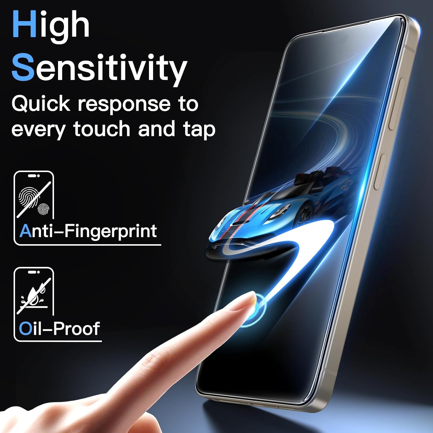 Set 2 x Folii de sticla compatibile cu Samsung Galaxy S26 Ultra, Omelivon, Sticla temperata, Cu Kit de Aplicare Instanta si Functie Automata de Indepartare a Prafului, Duritate 9H, Advanced touch sensitivity, Ultra HD, Anti-amprente
