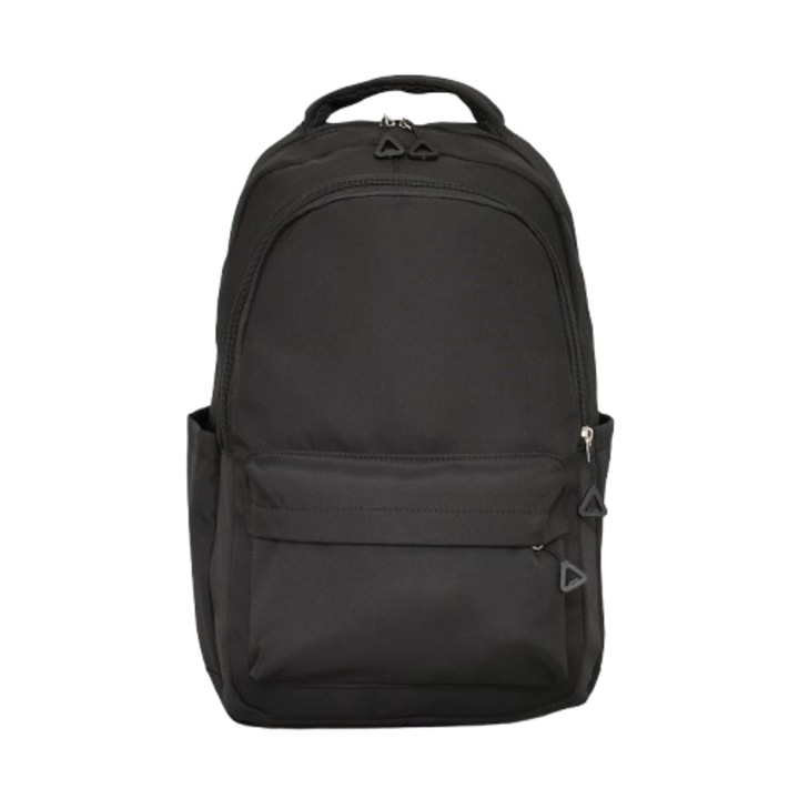 Iskolai hátizsák 2022-1, 30/45/14 cm, Fekete