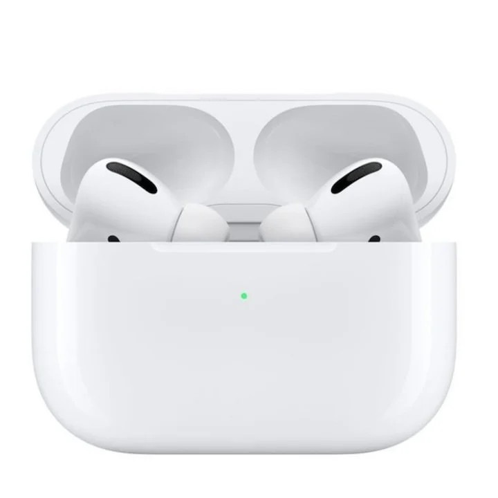 Casti bluetooth wireless, pentru Android si iPhone, sunet 3D stereo cu reducerea zgomotului din fundal, control SMART tactil, alb