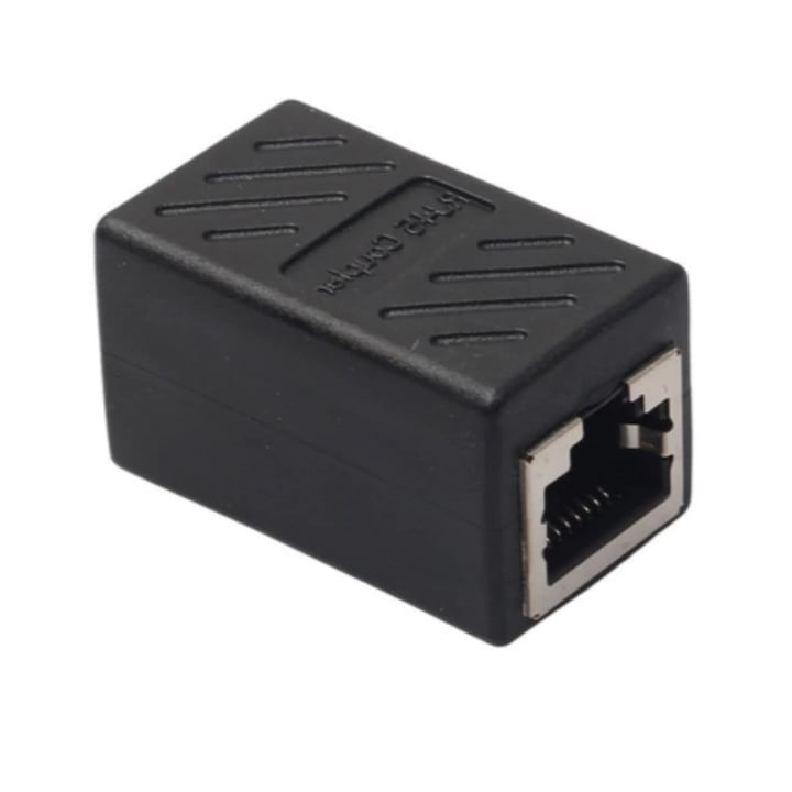 Conector (adaptor) de rețea RJ45 mamă pentru prelungirea cablului LAN (Ethernet)