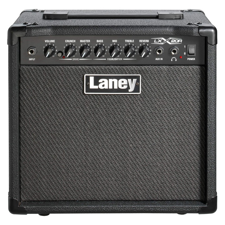 Amplificator Laney LX20R, 20 W, Reverb, Negru, 15, 67x15, 51x9, 84cm