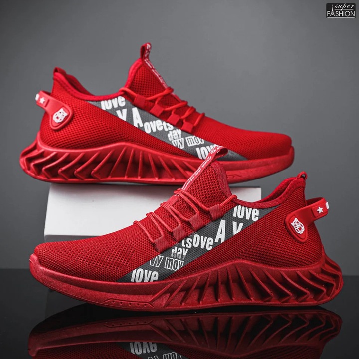 Pantofi sport "superfashion htms-28 wine red"