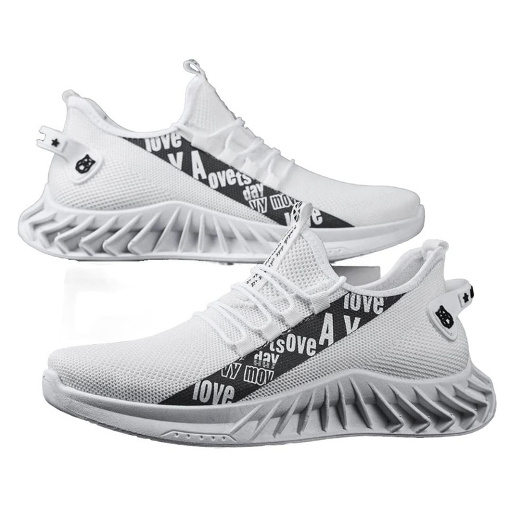 Pantofi sport "superfashion htms-28 white"