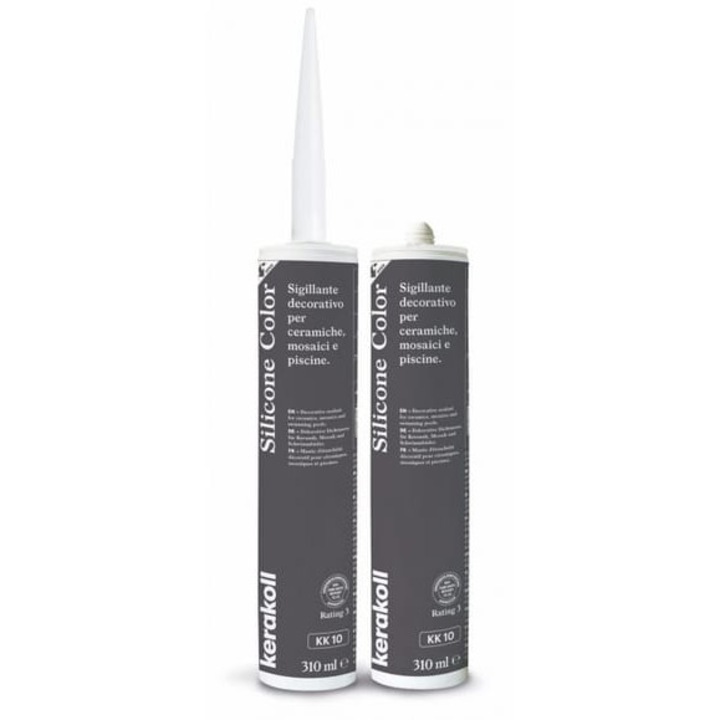 Silicon etansare Kerakoll Silicone Color, KK10, 310 ml, resistent UV
