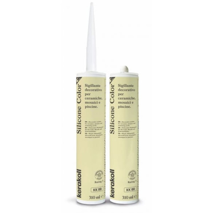 Silicon etansare Kerakoll Silicone Color, KK88, 310 ml, resistent UV