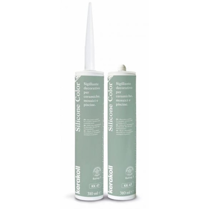 Silicon etansare Kerakoll Silicone Color, KK47, 310 ml, resistent UV