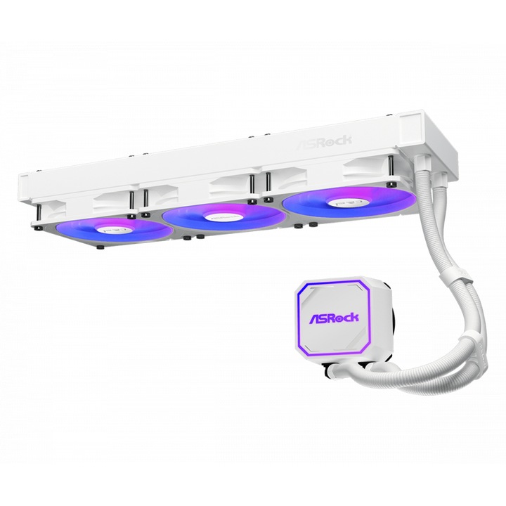 Cooler Procesor ASRock Pro White 360 ARGB