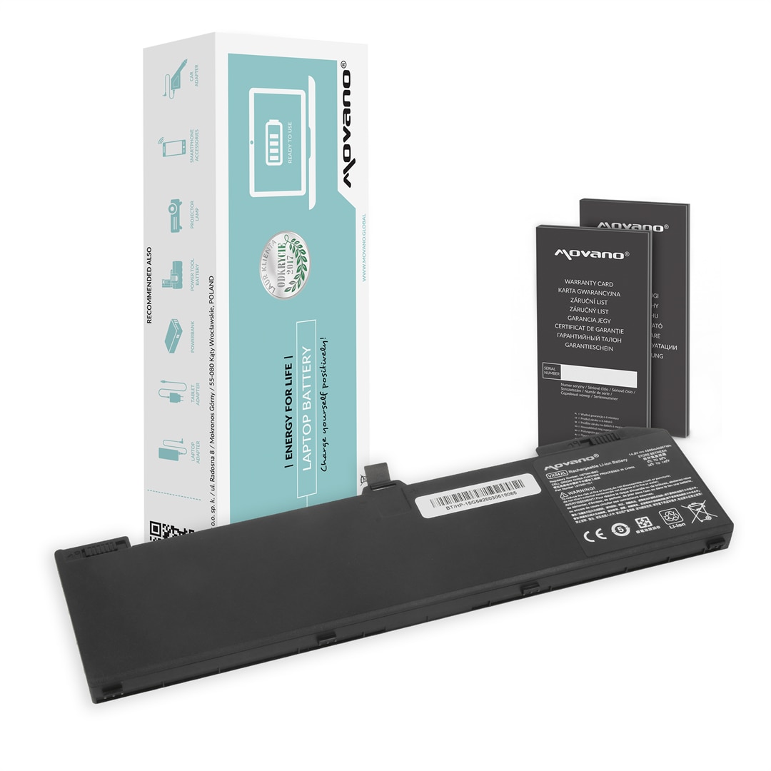 Baterie laptop Movano VX04XL, compatibila HP ZBook 15 G5/G6, Li