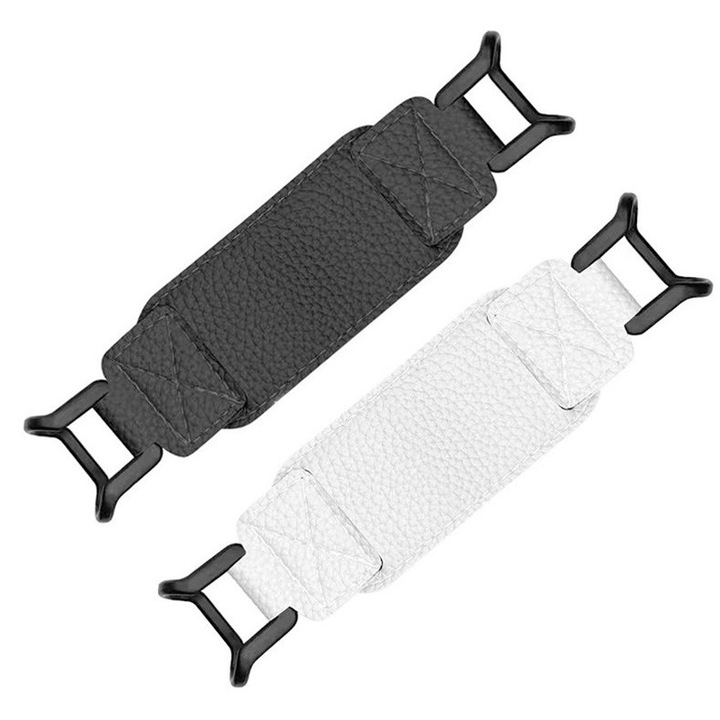 Suport multifunctional usor pentru degete, 2 bucati, 15.5x4cm, negru si alb