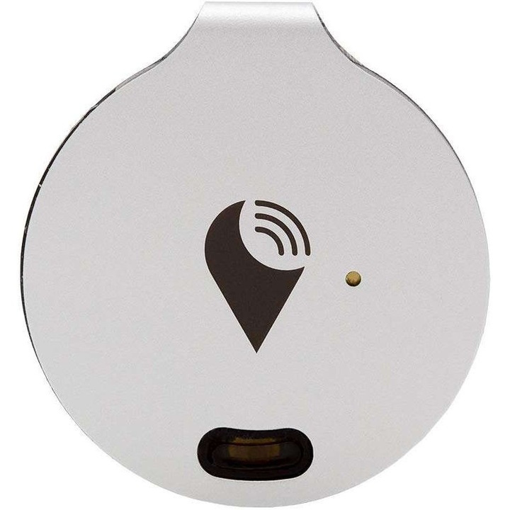 Localizator GPS TrackR Bravo, Leski, Argintiu, Bluetooth
