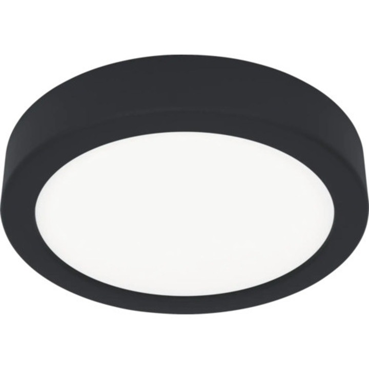 Panou cu LED integrat Eglo Fueva6 7, 5W 1000 lumeni, montaj aplicat, lumina alba 2700-6500K, negru