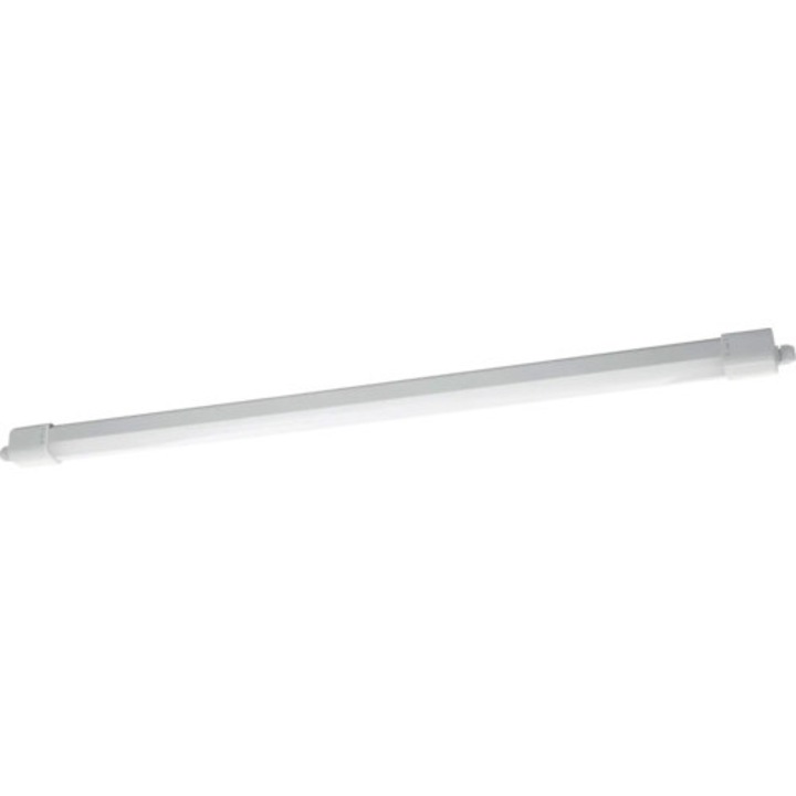 Corp iluminat cu LED integrat Eglo Slim Sensor 30W 5600 lumeni, lumina neutra, protectie la umiditate IP65, rezistenta UV