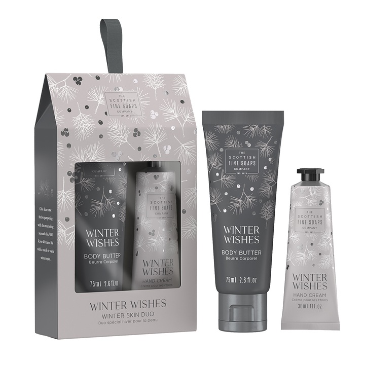 Set Duo Winter Wishes Winter Skin, Scottish Fine Soaps