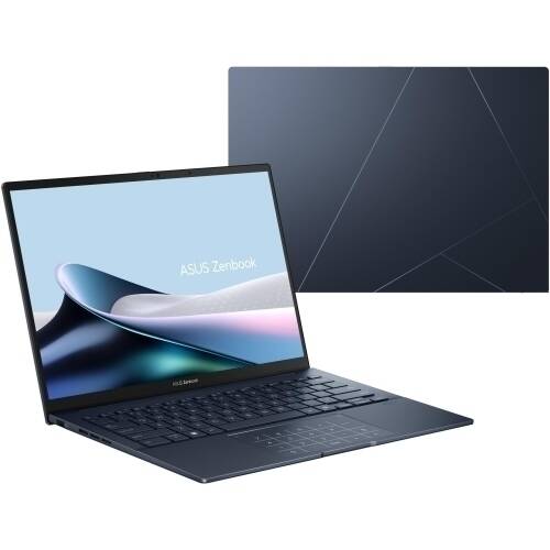 Laptop ASUS Zenbook 14 UX3405CA WUXGA 14 inch Intel Core Ultra 9 285H 32GB 1TB SSD Windows 11 Pro Ponder Blue
