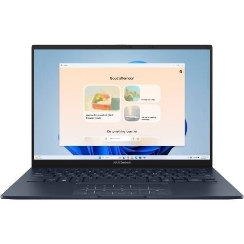 Laptop ASUS Zenbook 14 UX3405CA WUXGA 14 inch Intel Core Ultra 9 285H 32GB 1TB SSD Windows 11 Pro Ponder Blue