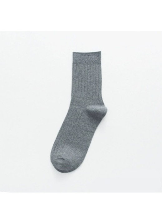 Мъжки чорапи, H0009, памук, дезодориращи, сиви, 39-44EU