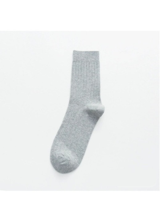 Sosete barbati, bumbac, gri deschis, 39-44EU, set de sosete deodorante