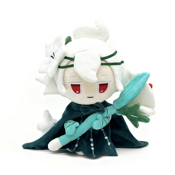 Jucarie de plus Gingerbread Man Kingdom, alb, 27cm