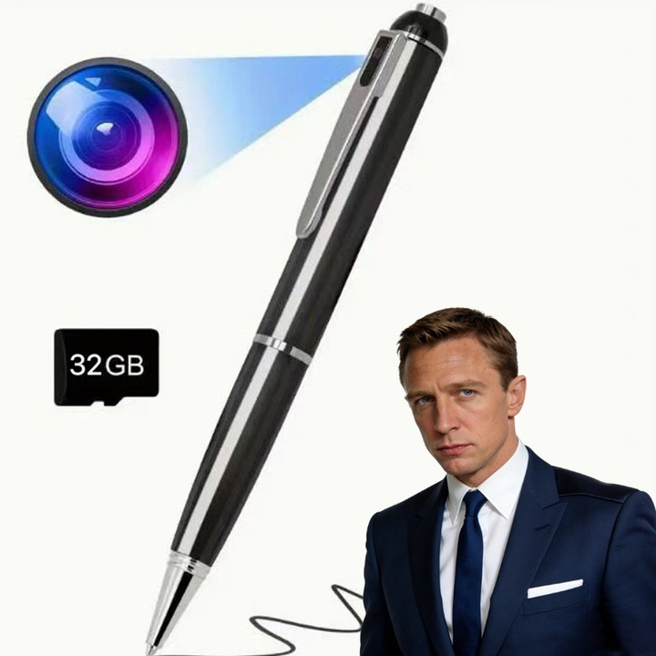 Pix spion cu camera ascunsa 1080 HD, inregistrare video