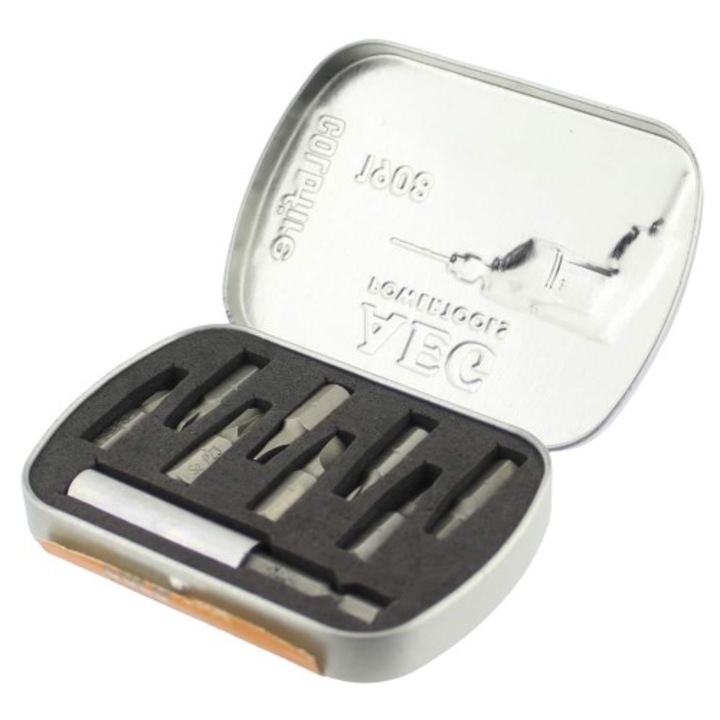 Set de biti retro, 9 piese, Powertools Cold Fire 1908, 4932 4300 03, AEG, 253137