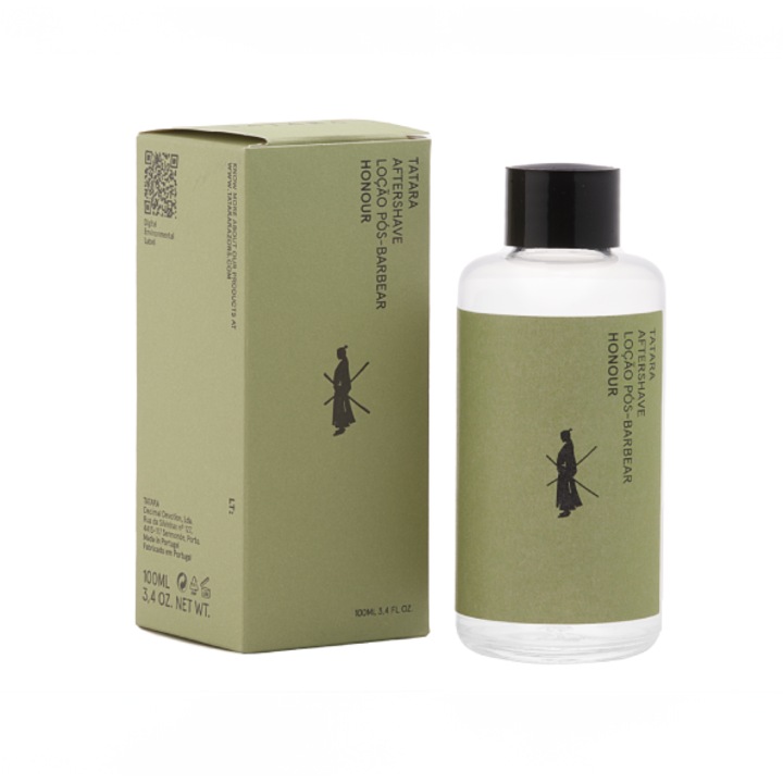 Aftershave Tatara Honour, Vegan, Aloe & Hamamelis, 100ml