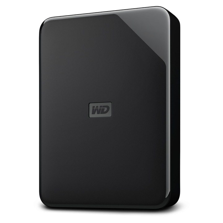 Hard disk extern portabil WD 5TB, SuperSpeed USB 3.2, negru, 5, 67x4, 13x1, 54cm
