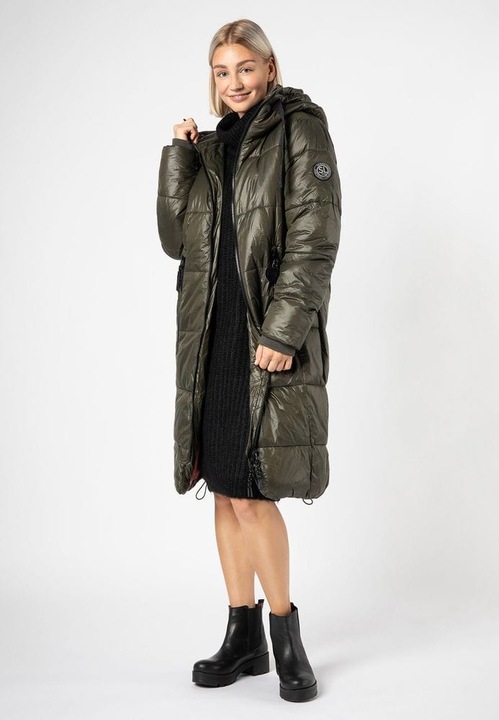 Geacă damă, Sublevel, matlasată, verde, L